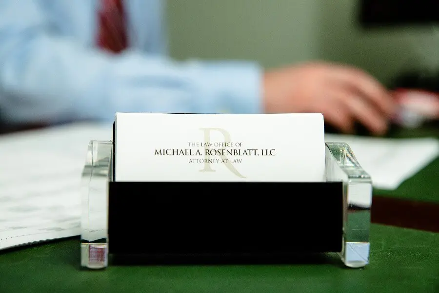 desk of michael rosenblatt family law